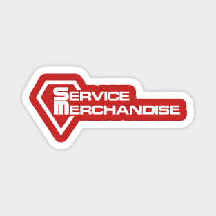 Service Merchandise | Defunct Electronics Store Magnet