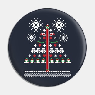 Cod Rest Ye Merry Gentlemen - Ugly Sweater, Christmas Sweater & Holiday Sweater Pin