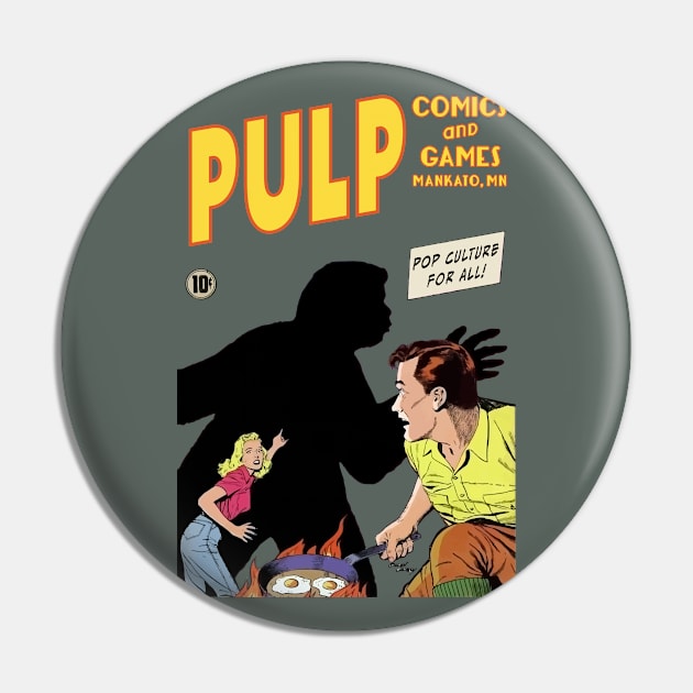 Pulp Camp Shadow Pin by PULP Comics and Games