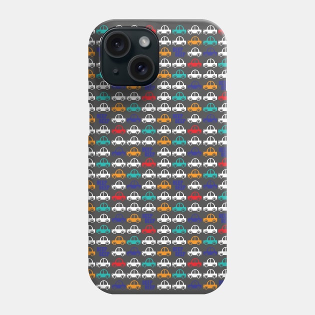 Beep Beep _ Blue and Orange Phone Case by Tees4Elliott