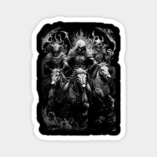 Four Horsemen of the Apocalypse Magnet