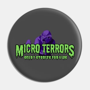 Micro Terrors Werewolf Design Pin