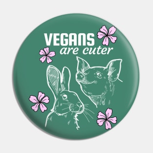 Vegans are cuter Pin