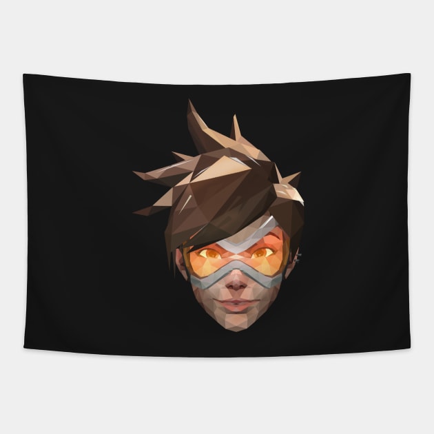 Triangle Tracer Tapestry by hoodwinkedfool