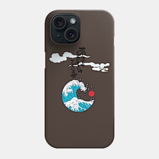 ocean in Japanese Phone Case