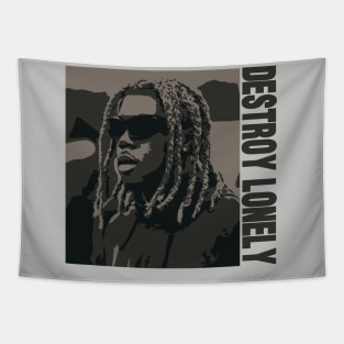 Destroy Lonely Camo Tapestry