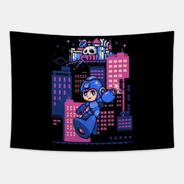 8-bit Mega Tapestry by Pixeleyebat