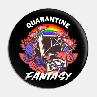 Quarantine Fantasy / Magic Mushrooms / Magic Roots Pin