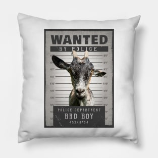 Criminal Goat Pillow