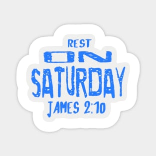 Rest on saturday Image digital Magnet