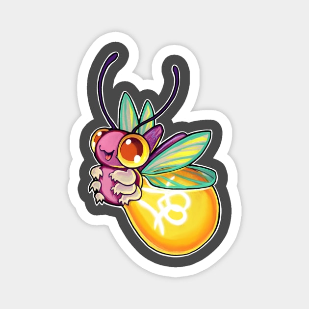 Lightning bug Magnet by BiancaRomanStumpff