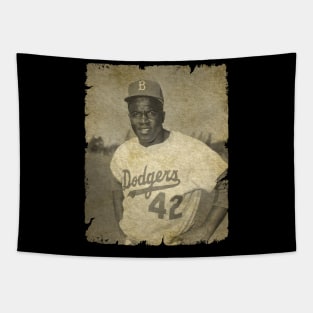 Jackie Robinson Became The First Black Player To Win The MVP Award, 1949 Tapestry