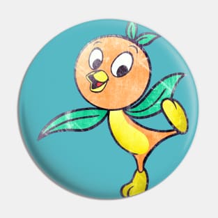 The Florida Orange Bird Pin