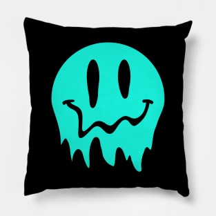 Acid Smiley Face Pillow