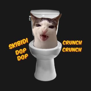 Skibidi Crunchy Cat T-Shirt