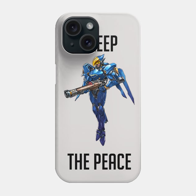 Pharah Keeps the Peace Phone Case by AliveLee