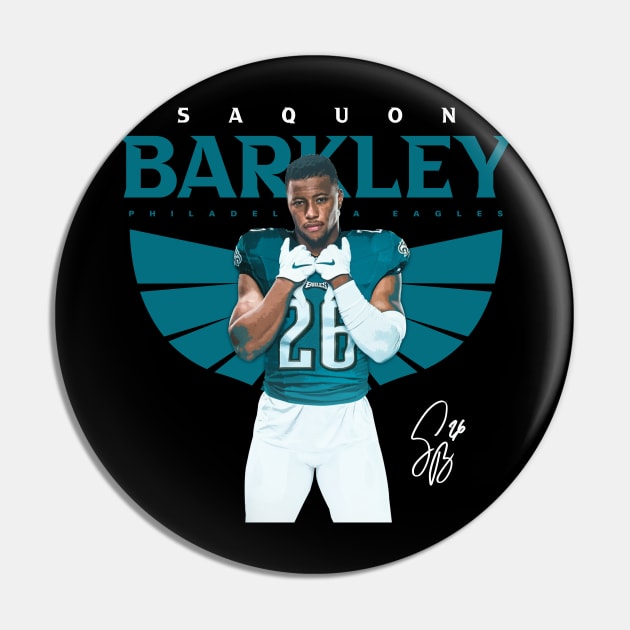 Saquon Barkley Pin by Juantamad