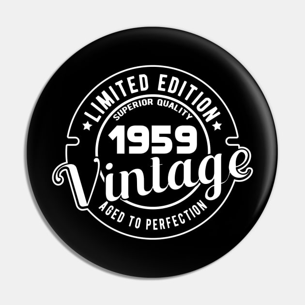1959 VINTAGE - 62Th BIRTHDAY GIFT Pin by KC Happy Shop