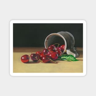 Tumbling Cherries Magnet