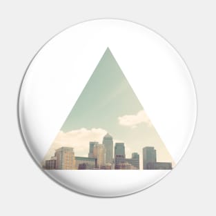 London Skyline Pin