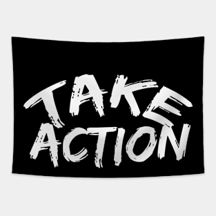 Take Action Motivational Tapestry