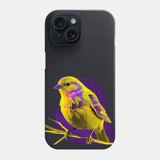 Modern Canary Design Phone Case