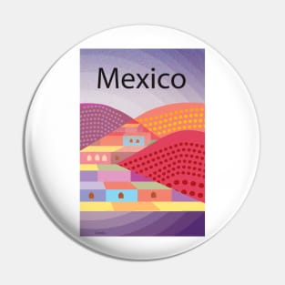 Mexico Poster Pin