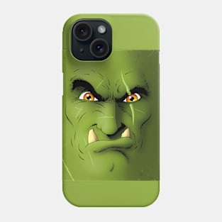 MY UGLY MUG - ORC FACE v1 Phone Case