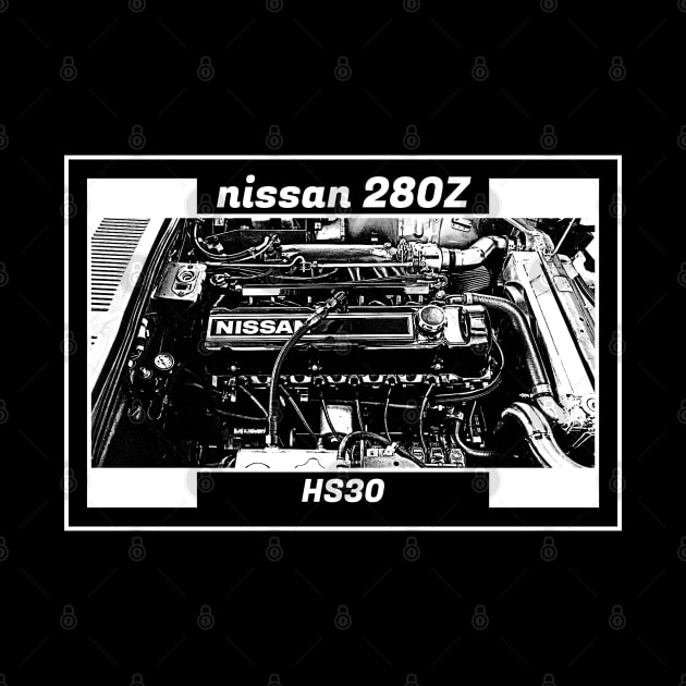 NISSAN DATSUN 280Z FAIRLADY ENGINE (Black Version) by Cero