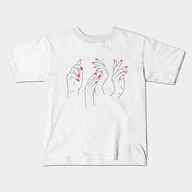 Woman Hands - Woman Hands - Kids T-Shirt | TeePublic