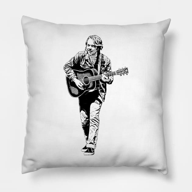 Vintage Billy Strings Pillow by tykler