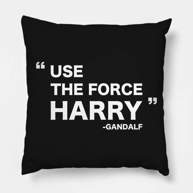 Mixed up Film Quote Pillow by Daribo