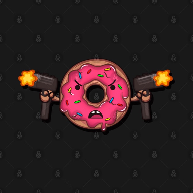 Angry Donut by MadDesigner
