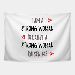 I Am A Strong Woman Tapestry