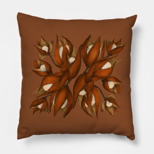 Physalis. Autumn flowers Pillow