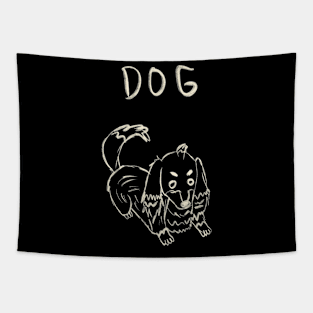 The Cute Dog Tapestry