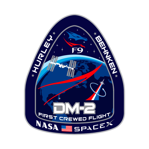 DRAGON CREW - SPACE X x NASA by smilingnoodles