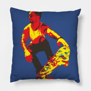 sky skater Pillow