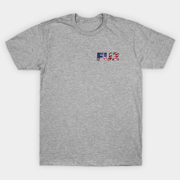 - | FU2 - TeePublic American Fu Colors in T-Shirt