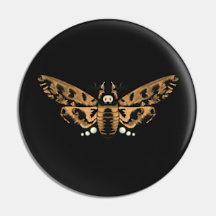 DEATH'S HEAD MOTH Pin