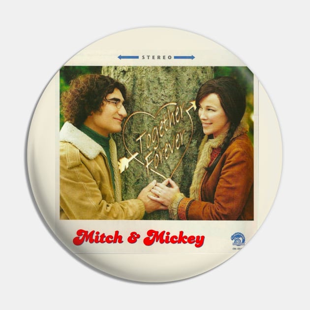 Mitch & Mickey 'Together Forever" A Mighty Wind SCTV Pin by Pop Fan Shop