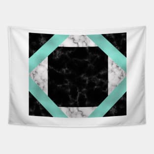 Mint marble XII Tapestry