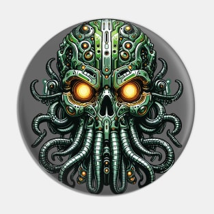 Biomech Cthulhu Overlord S01 D20 Pin