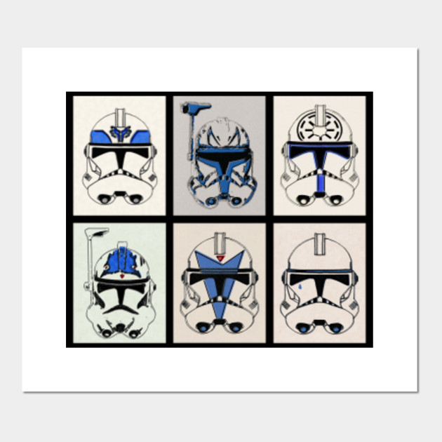 Clone Troopers Good Soldiers Follow Orders The Clone Wars Plakat I Druk Artystyczny Teepublic Pl