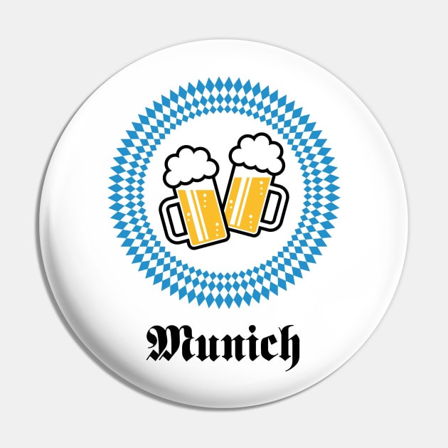 Munich 2 Beer (Bavaria Germany) Pin by MrFaulbaum