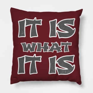 IT IS WHAT IT IS Pillow