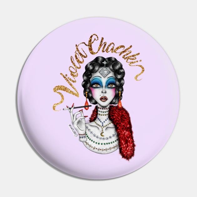 Violet Chachki Pin by artemysa