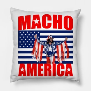 Macho America Pillow