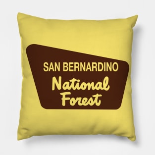 San Bernardino National Forest Pillow