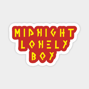 Midnight Lonely Boy Magnet